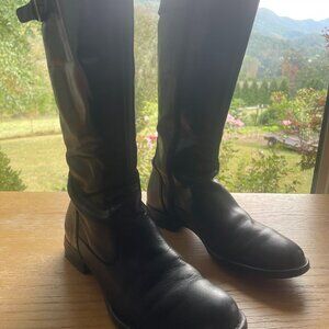 Born Shoes Black Tall Boots
